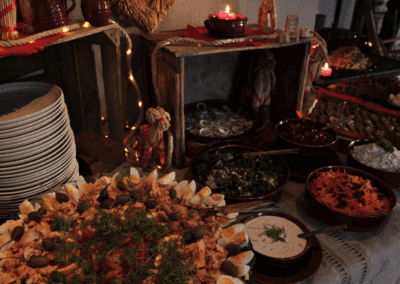 pikkujoulu tarjoilut ruoka villavalkea