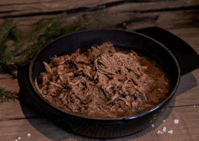nyhtönauta pulled beef villavalkea