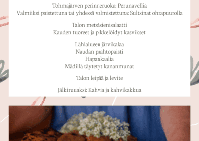 Sultsinakestit VillaValkea menu