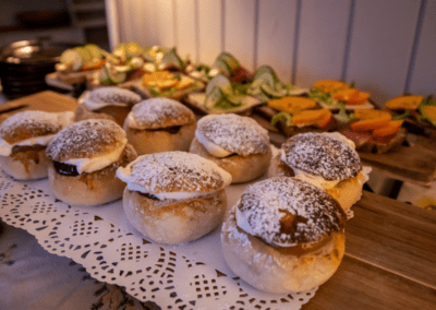 kahvitarjoilut joulutapahtumassa villavalkeassa